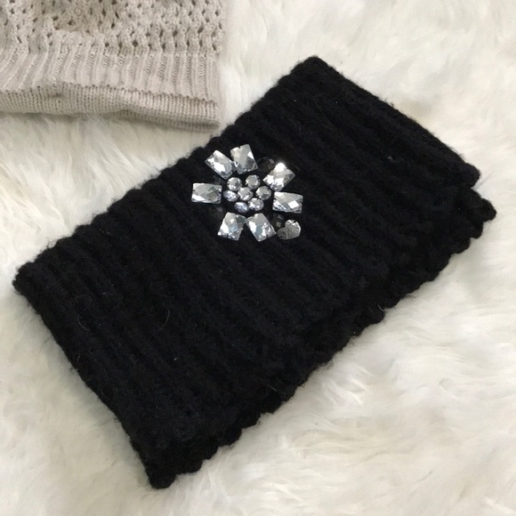 Betsey Johnson Accessories - Betsey Johnson jeweled scarf